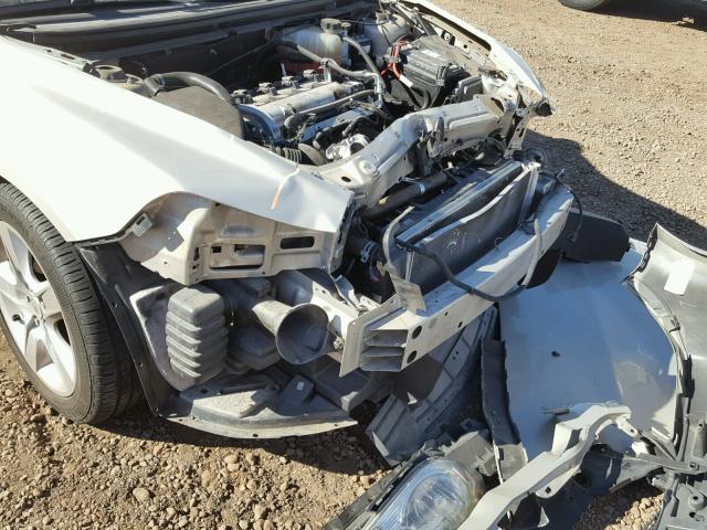 1G1ZB5EB8AF141494 - 2010 CHEVROLET MALIBU LS ბეჟი ფოტო 9