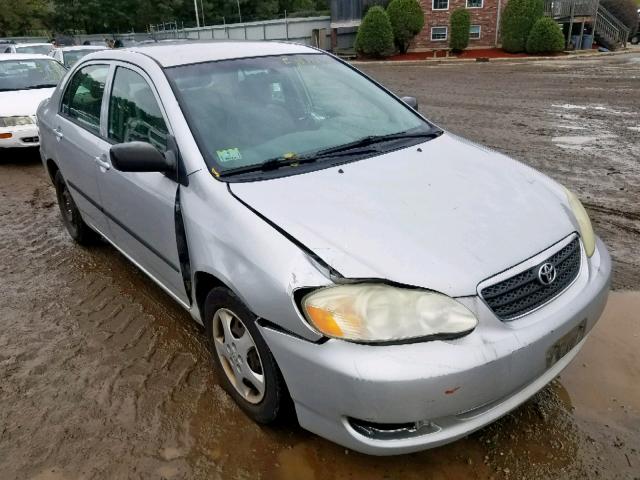 2T1BR32E85C407831 - 2005 TOYOTA COROLLA CE SILVER photo 1