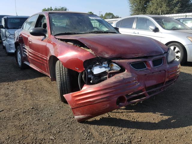 1G2NF52E0YC534107 - 2000 PONTIAC GRAND AM S BURGUNDY photo 1