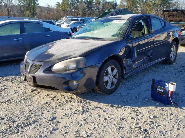 2G2WP552681159414 - 2008 PONTIAC GRAND PRIX BLUE photo 2
