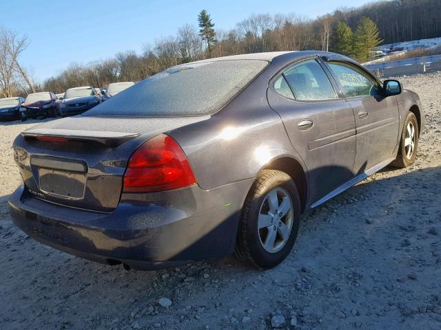 2G2WP552681159414 - 2008 PONTIAC GRAND PRIX BLUE photo 4