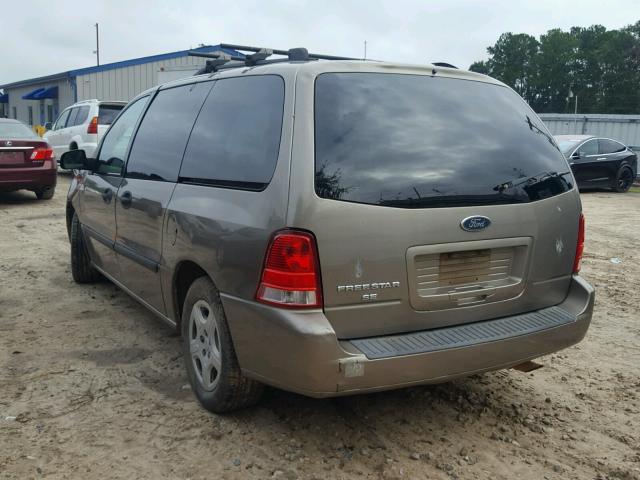 2FMDA51646BA29597 - 2006 FORD FREESTAR S GOLD photo 3