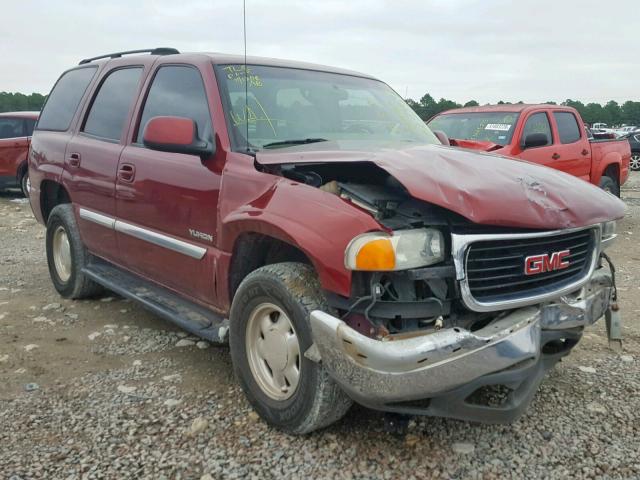 1GKEC13Z13R156176 - 2003 GMC YUKON MAROON photo 1