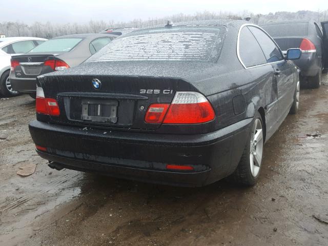WBABD33484JY97367 - 2004 BMW 325 CI BLACK photo 4