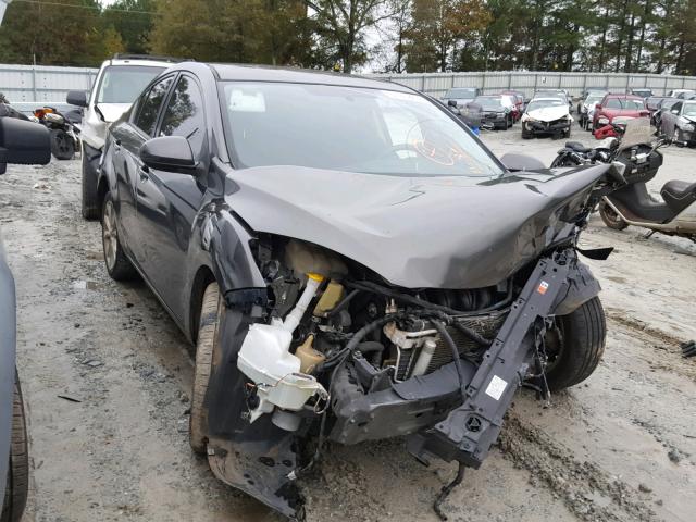 JM1BL1U54B1358985 - 2011 MAZDA 3 S GRAY photo 1