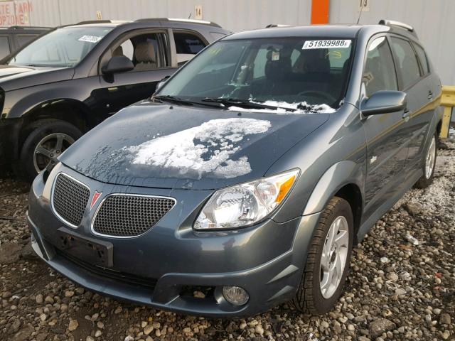 5Y2SL65836Z444723 - 2006 PONTIAC VIBE GRAY photo 2