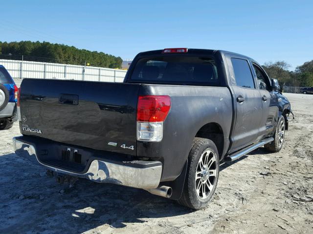 5TFDW5F10DX314533 - 2013 TOYOTA TUNDRA CRE BLACK photo 4