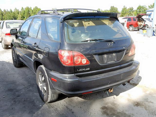 JT6HF10U9X0054456 - 1999 LEXUS RX 300 BLACK photo 3