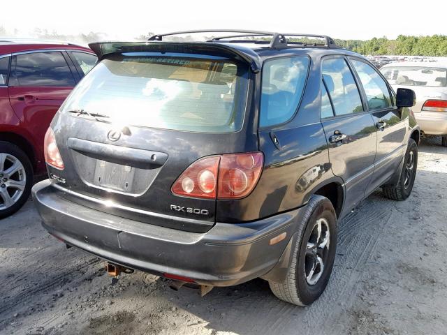 JT6HF10U9X0054456 - 1999 LEXUS RX 300 BLACK photo 4