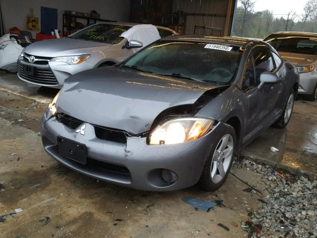 4A3AK24F36E047721 - 2006 MITSUBISHI ECLIPSE GS GRAY photo 2