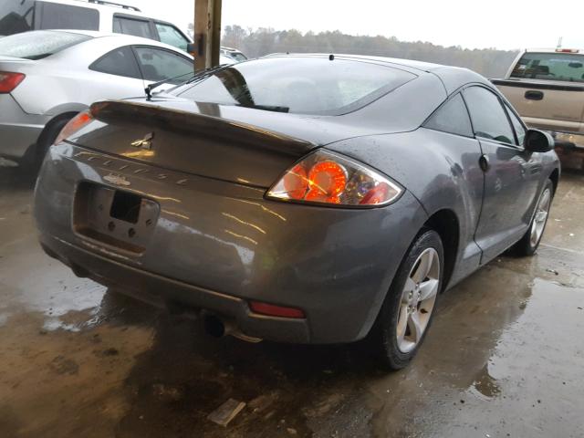 4A3AK24F36E047721 - 2006 MITSUBISHI ECLIPSE GS GRAY photo 4