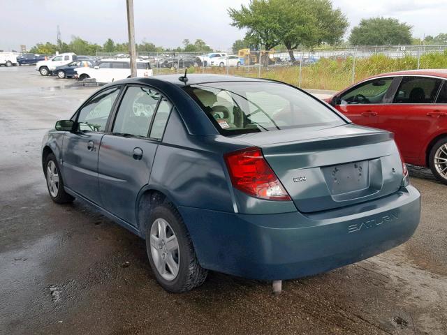 1G8AJ55F96Z198443 - 2006 SATURN ION LEVEL GREEN photo 3