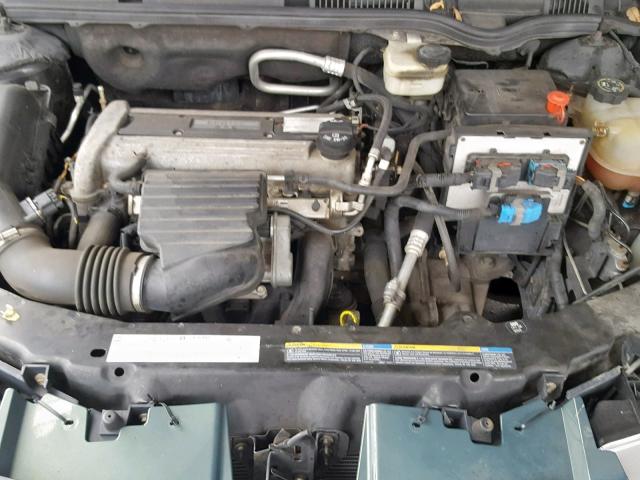 1G8AJ55F96Z198443 - 2006 SATURN ION LEVEL GREEN photo 7