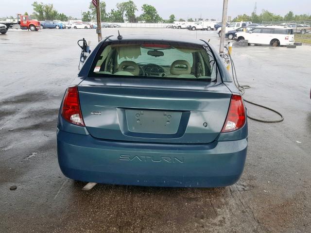 1G8AJ55F96Z198443 - 2006 SATURN ION LEVEL GREEN photo 9