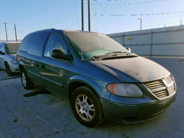 1D4GP24R16B622721 - 2006 DODGE GRAND CARA GREEN photo 1