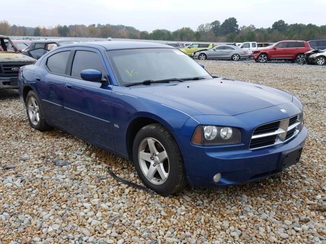 2B3CA3CV3AH122224 - 2010 DODGE CHARGER SX BLUE photo 1