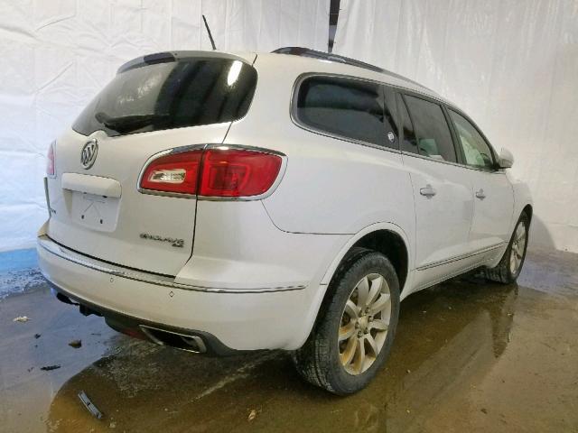 5GAKVCKD6HJ153422 - 2017 BUICK ENCLAVE WHITE photo 4