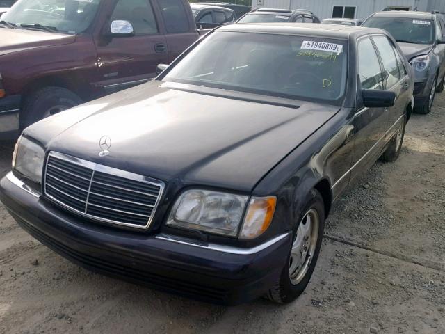 WDBGA51G4XA418519 - 1999 MERCEDES-BENZ S 500 BLACK photo 2