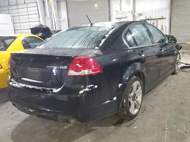 6G2ER57779L228723 - 2009 PONTIAC G8 BLACK photo 4