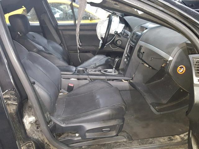 6G2ER57779L228723 - 2009 PONTIAC G8 BLACK photo 5