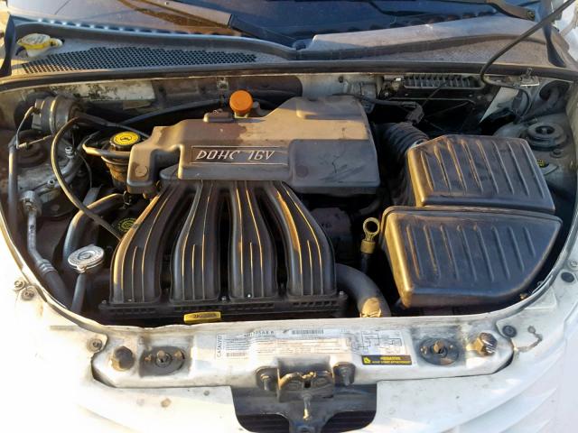 3C8FY4BB71T299109 - 2001 CHRYSLER PT CRUISER WHITE photo 7