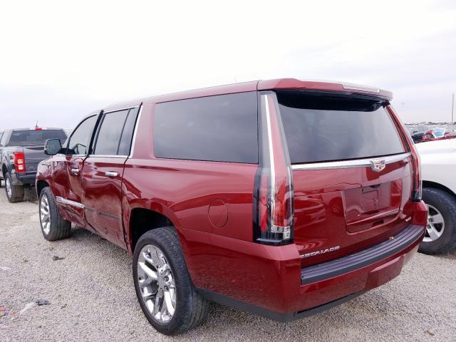 1GYS4KKJ7JR184536 - 2018 CADILLAC ESCALADE E RED photo 3