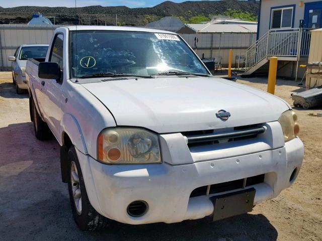 1N6DD21S61C331972 - 2001 NISSAN FRONTIER X WHITE photo 1