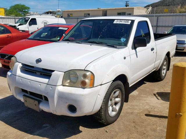 1N6DD21S61C331972 - 2001 NISSAN FRONTIER X WHITE photo 2