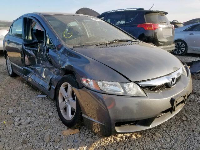 2HGFA1F67AH540355 - 2010 HONDA CIVIC LX-S GRAY photo 1