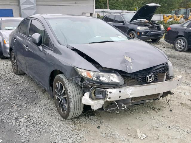 2HGFB2F92DH543763 - 2013 HONDA CIVIC EXL 灰色 照片 1