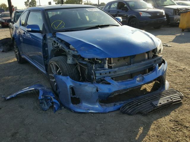 JTKJF5C77F3092846 - 2015 TOYOTA SCION TC ლურჯი ფოტო 1