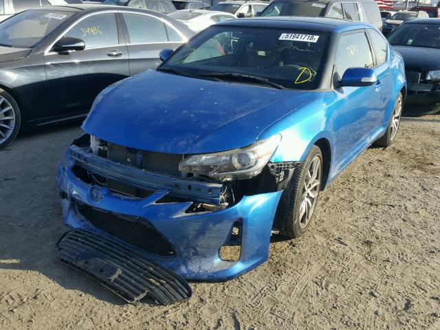 JTKJF5C77F3092846 - 2015 TOYOTA SCION TC ლურჯი ფოტო 2
