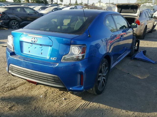 JTKJF5C77F3092846 - 2015 TOYOTA SCION TC ლურჯი ფოტო 4
