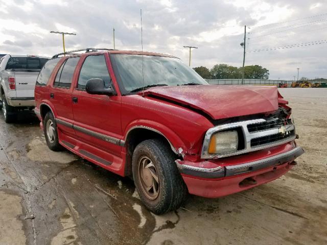 1GNDT13W2T2110515 - 1996 CHEVROLET BLAZER RED photo 1