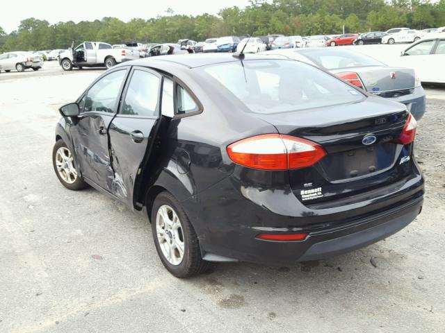 3FADP4BJ2EM151863 - 2014 FORD FIESTA SE BLACK photo 3