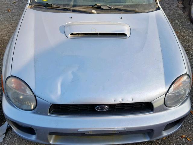 JF1GD29612H507070 - 2002 SUBARU IMPREZA WR SILVER photo 7