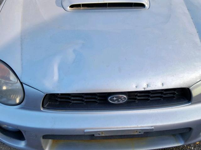 JF1GD29612H507070 - 2002 SUBARU IMPREZA WR SILVER photo 9