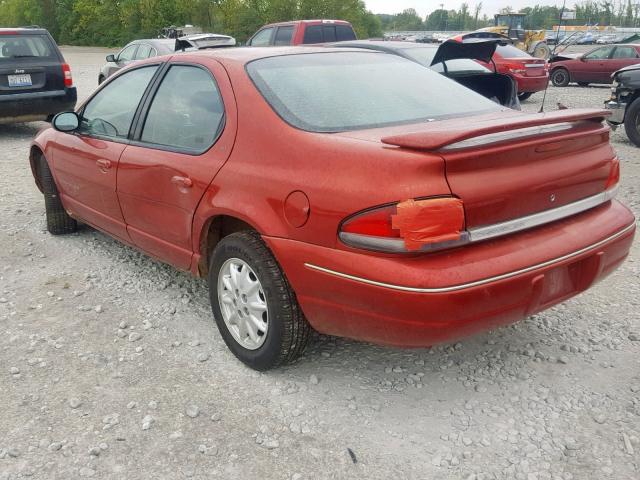 1C3EJ56H9YN123215 - 2000 CHRYSLER CIRRUS LXI RED photo 3