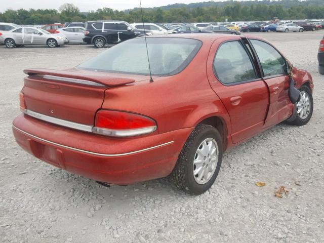 1C3EJ56H9YN123215 - 2000 CHRYSLER CIRRUS LXI RED photo 4