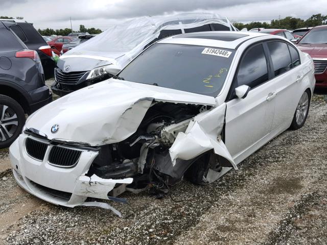 WBAVB17546NK37395 - 2006 BMW 325 I AUTO WHITE photo 2