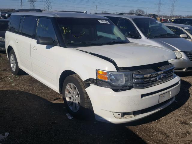 2FMDK51C19BA48535 - 2009 FORD FLEX SE WHITE photo 1