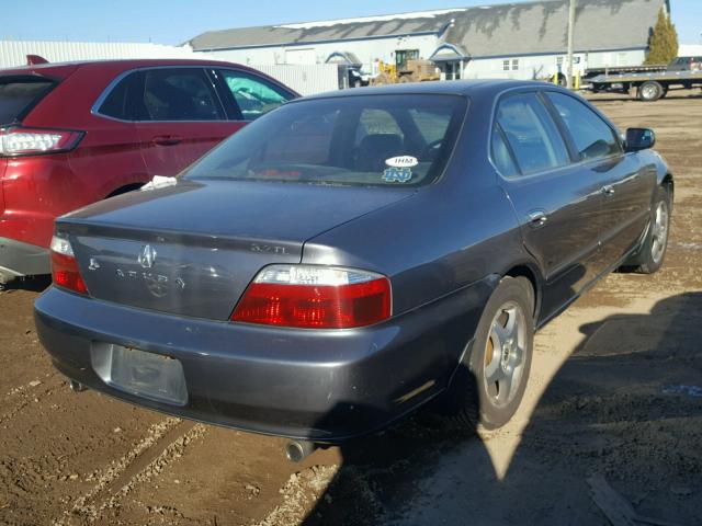 19UUA56623A066881 - 2003 ACURA 3.2TL GRAY photo 4