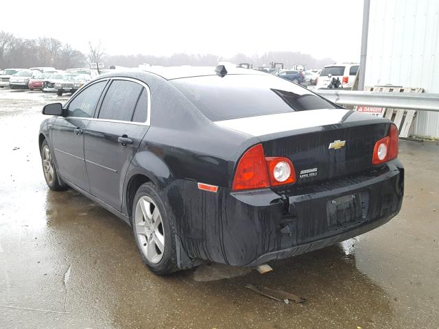 1G1ZB5E04CF267286 - 2012 CHEVROLET MALIBU LS BLACK photo 3
