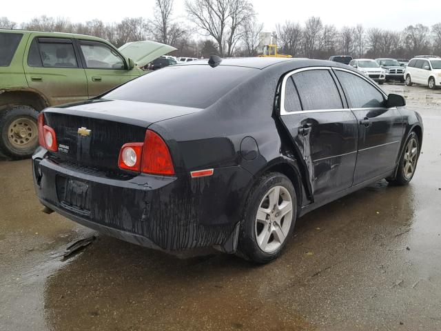 1G1ZB5E04CF267286 - 2012 CHEVROLET MALIBU LS BLACK photo 4