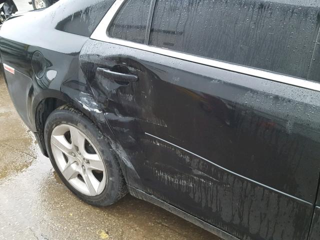 1G1ZB5E04CF267286 - 2012 CHEVROLET MALIBU LS BLACK photo 9