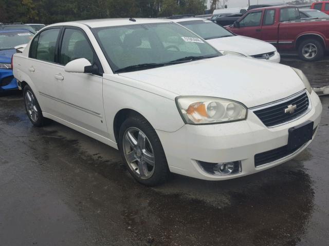 1G1ZU53846F241407 - 2006 CHEVROLET MALIBU LTZ WHITE photo 1