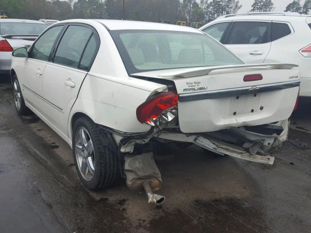 1G1ZU53846F241407 - 2006 CHEVROLET MALIBU LTZ WHITE photo 3