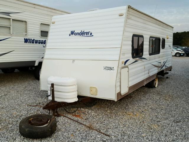 4XTTG23273C241458 - 2003 WAND TRAILER WHITE photo 2