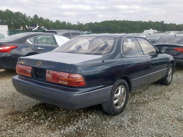 JT8GK13T0R0044452 - 1994 LEXUS ES 300 GREEN photo 4