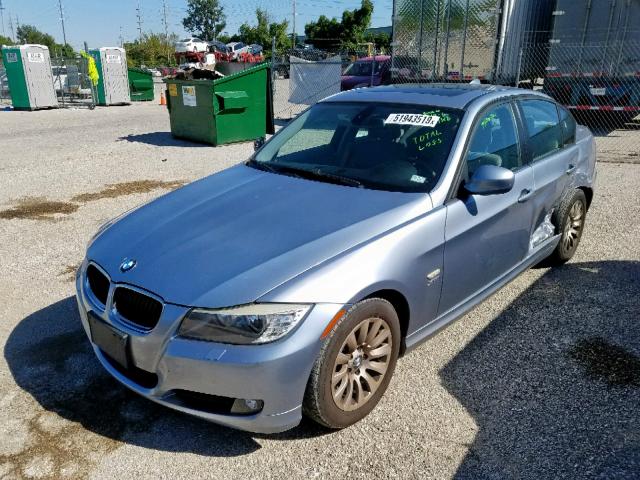 WBAPK73509A453192 - 2009 BMW 328 XI BLUE photo 2